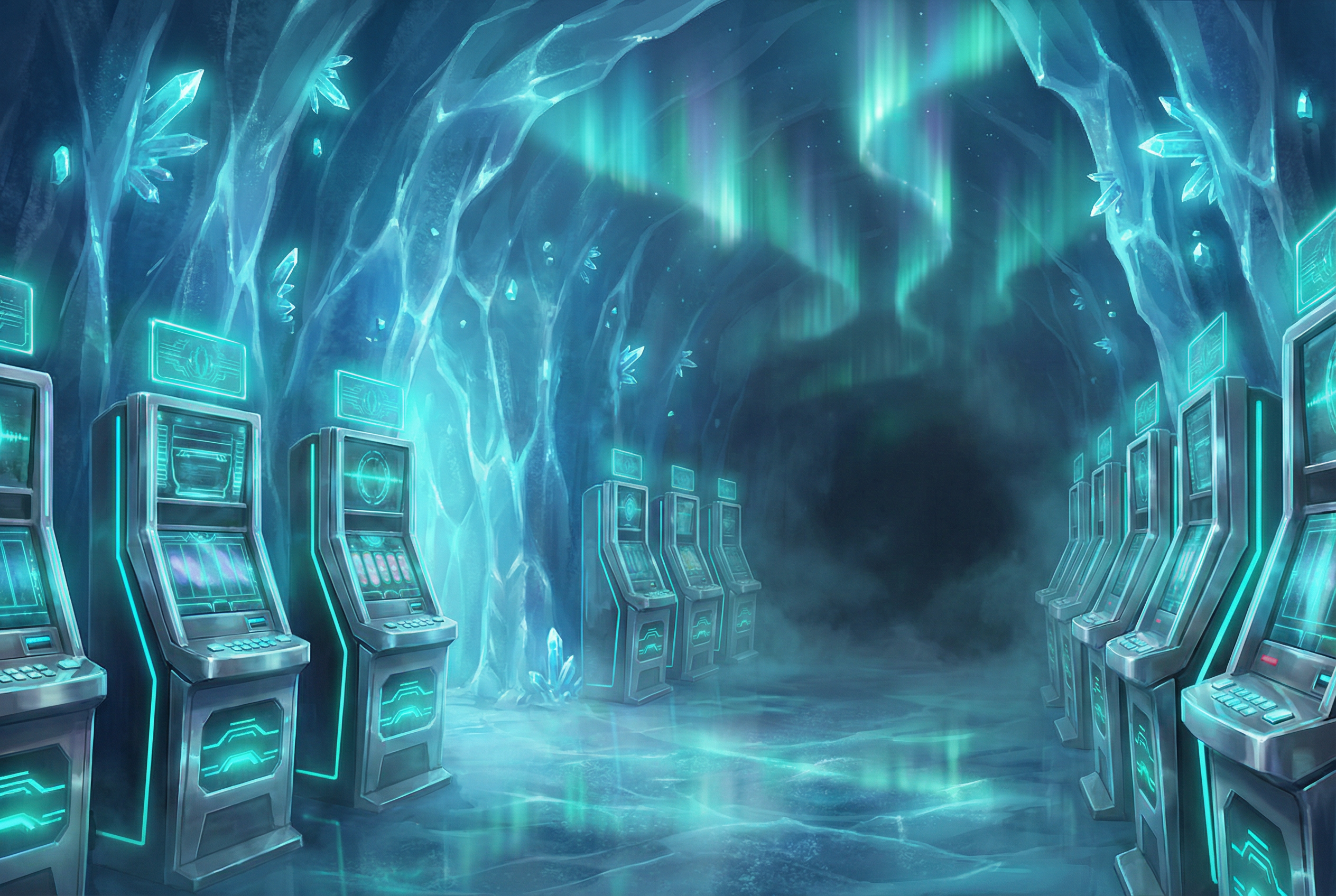 捕鱼大作战 电子老虎机冰窟 - 高频爆分极地角子机