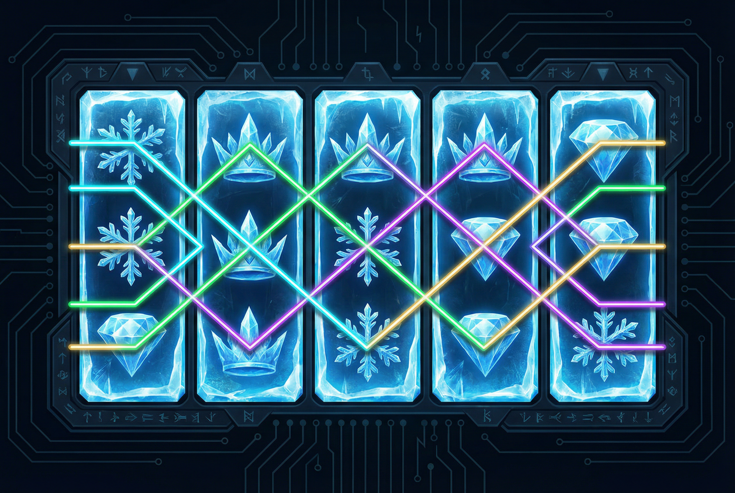 冰川角子机赔付线图解 - 捕鱼大作战